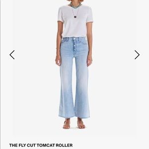 NWT Mother Tomcat Roller Flare Jeans